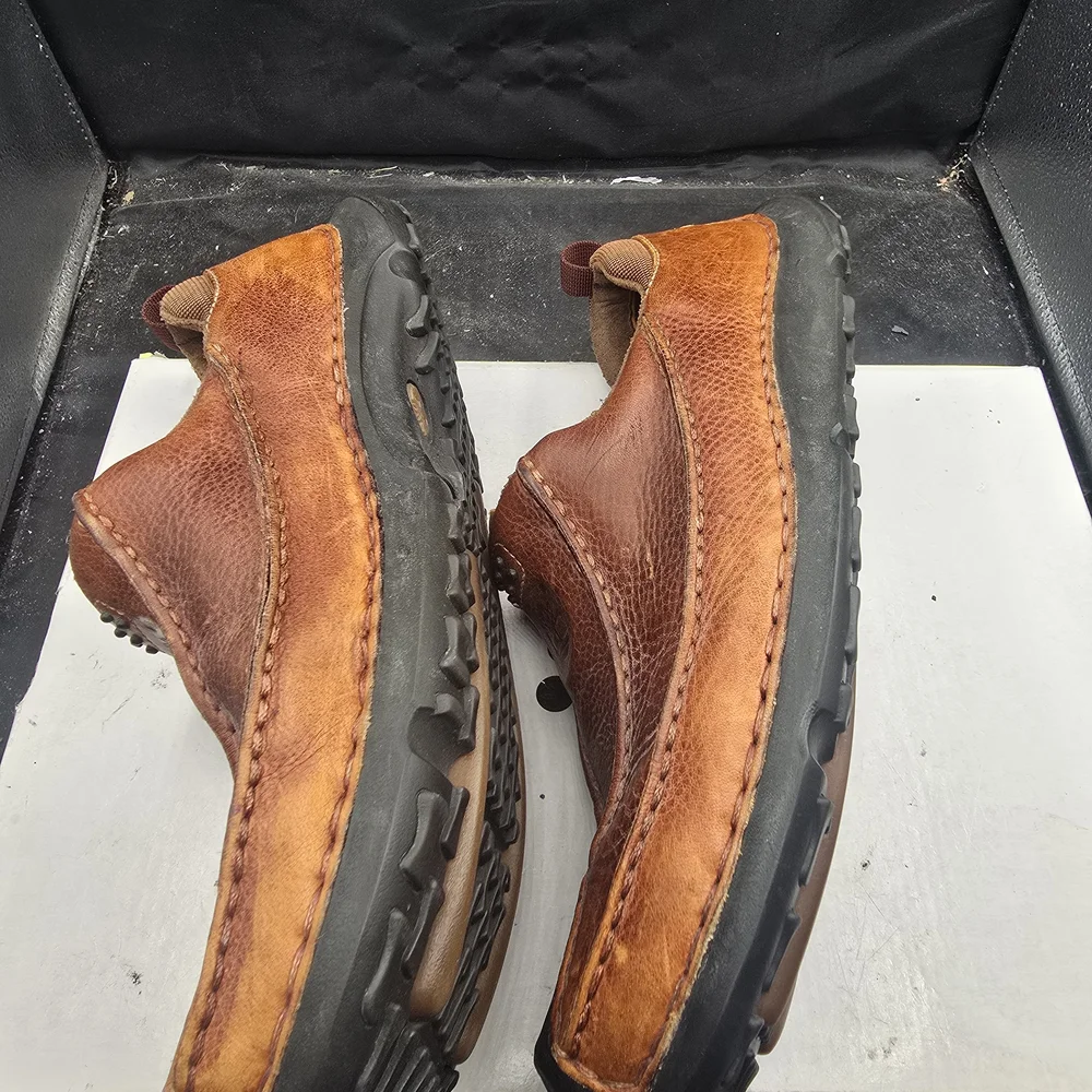 Timberland Brown Leather‎ Slip-On Loafers